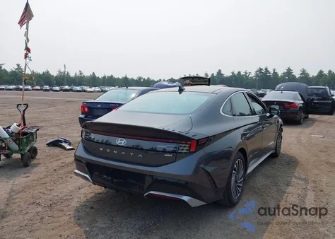 2025 Hyundai Sonata Hybrid Limited из США, поврежденный, VIN KMHL54JJ6SA120794